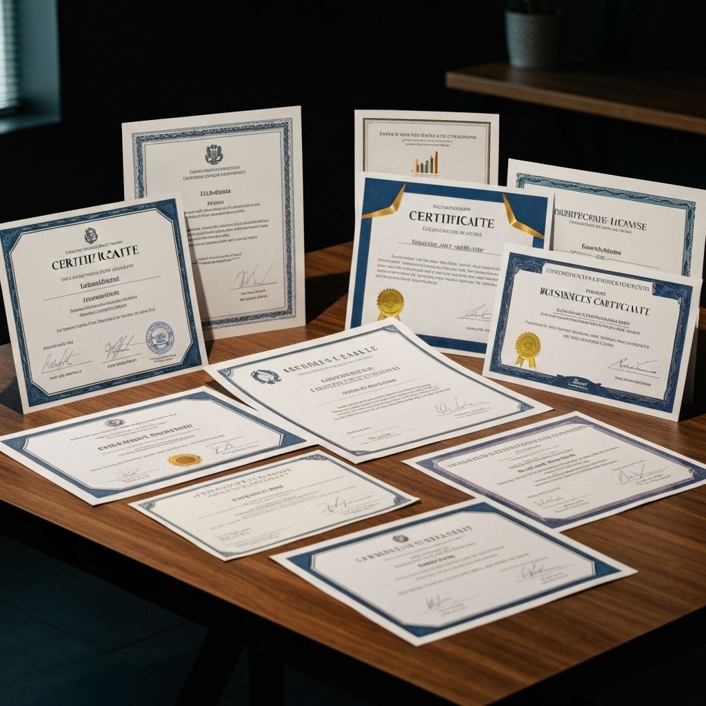 Certificaciones